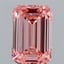 2.09 Ct. Fancy Vivid Pink Emerald Lab Grown Diamond