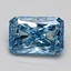2.04 Ct. Fancy Vivid Blue Radiant Lab Grown Diamond