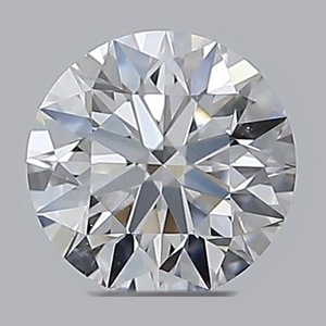 Round diamond — real photo