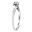 The Margarette Ring, smalltop view on a hand