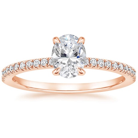 14K Rose Gold Viviana Diamond Bridal Set (2/5 ct. tw.)