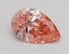 0.70 Ct. Fancy Vivid Pink Pear Lab Grown Diamond