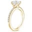 18K Yellow Gold Luxe Elodie Diamond Ring (1/4 ct. tw.), smallside view