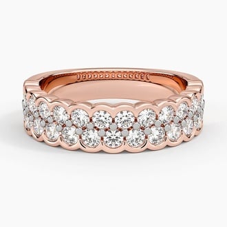 Ravenna Lab Diamond Ring (1 ct. tw.) in 14K Rose Gold