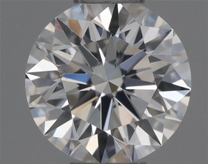 Round diamond — real photo
