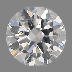 Round diamond — real photo