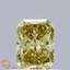 0.39 Ct. Fancy Intense  Yellow Radiant Lab Grown Diamond