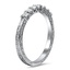 Scroll Engraved Diamond Wedding Ring, smallview