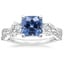 Platinum Luxe Willow Three Stone Diamond Ring (1/2 ct. tw.), smalltop view
