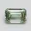 1.04 Ct. Fancy Intense Pacific Green Emerald Lab Grown Diamond