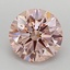 2.18 Ct. Fancy Intense  Pink Round Lab Grown Diamond