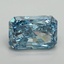 3.12 Ct. Fancy Vivid Blue Radiant Lab Grown Diamond
