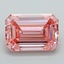 2.09 Ct. Fancy Intense Pink Emerald Lab Grown Diamond