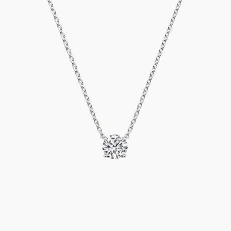 Classic Claw Prong Diamond Pendant