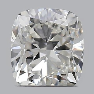 Cushion diamond — real photo