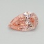 0.41 Ct. Fancy Vivid Pink Pear Lab Grown Diamond