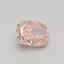 0.98 Ct. Fancy Vivid Pink Cushion Lab Grown Diamond
