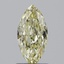 1.09 Ct. Fancy  Yellow Marquise Lab Grown Diamond