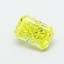 0.72 Ct. Fancy Intense  Yellow Radiant Lab Grown Diamond