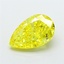2.64 Ct. Fancy Vivid Yellow Pear Lab Grown Diamond