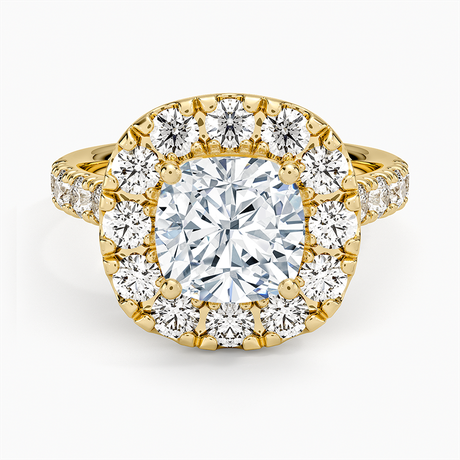 Adele Halo Diamond Ring