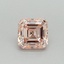 0.50 Ct. Fancy Intense Pink Asscher Lab Grown Diamond
