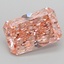5.04 Ct. Fancy Vivid  Pink Radiant Lab Grown Diamond