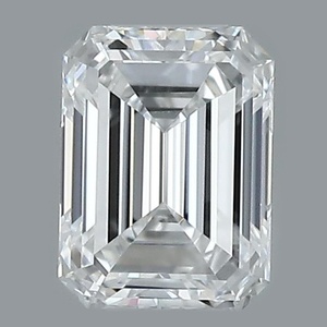 Emerald diamond — real photo
