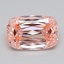 3.08 Ct. Fancy Intense  Pink Cushion Lab Grown Diamond
