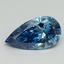 1.64 Ct. Fancy Vivid Blue Pear Lab Grown Diamond