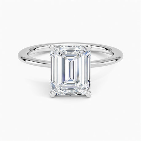 Platinum Aimee Solitaire Ring