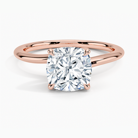 14K Rose Gold Monsella Solitaire Ring
