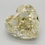 3.37 Ct. Fancy Intense Yellow Heart Lab Grown Diamond