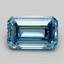 1.13 Ct. Fancy Intense Blue Emerald Lab Grown Diamond