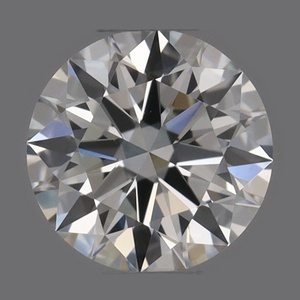 Round diamond — real photo
