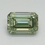 1.55 Ct. Fancy Intense Green Emerald Lab Grown Diamond