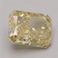 2.25 Ct. Fancy Vivid Yellow Radiant Lab Grown Diamond