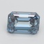 2.03 Ct. Fancy Intense Blue Emerald Lab Grown Diamond