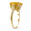 The Taxco Ring, smalltop view on a hand