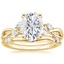 18KY Moissanite Willow Bridal Set (1/4 ct. tw.), smalltop view
