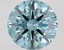 1.90 Ct. Fancy Vivid Blue Round Lab Grown Diamond