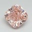 5.08 Ct. Fancy Intense Pink Cushion Lab Grown Diamond