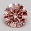 1.80 Ct. Fancy Intense Pink Round Lab Grown Diamond