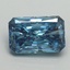1.57 Ct. Fancy Vivid Blue Radiant Lab Grown Diamond
