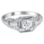 Art Nouveau Diamond Vintage Ring
