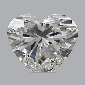 Heart diamond — real photo