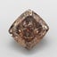2.31 Ct. Fancy Light  Brown Cushion Lab Grown Diamond