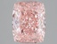 0.80 Ct. Fancy Vivid Pink Cushion Lab Grown Diamond