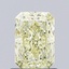 0.96 Ct. Fancy Yellow Radiant Lab Grown Diamond