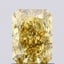 1.06 Ct. Fancy Intense  Yellow Radiant Lab Grown Diamond